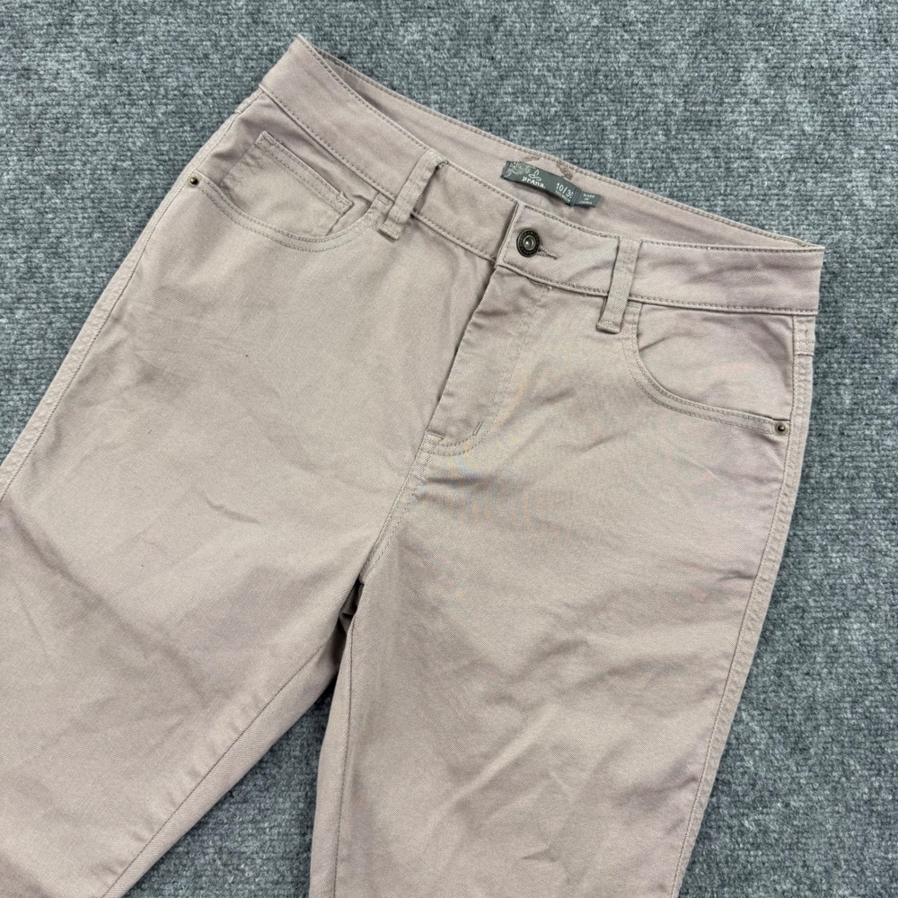 Prana Kara Jean 10/30 Tall Mauve Organic Cotton Stretch Womens